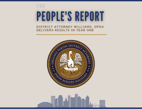 DA Williams Issues Report on Year One Accomplishments, Looks Ahead to 2022