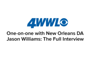 One-on-one with New Orleans DA Jason Williams: The Full Interview