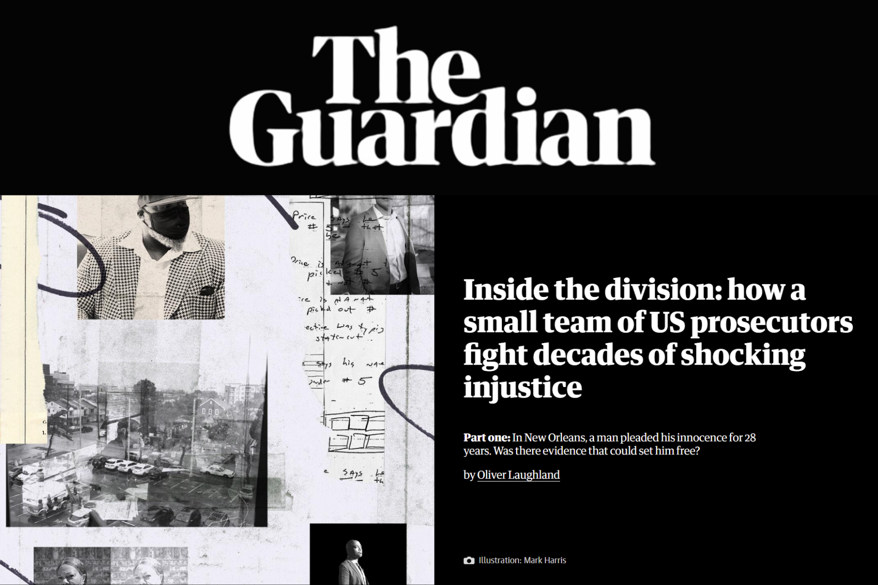 The Guardian - Inside the Division: How a Small Team of US prosecutors Fight Decades of Shocking Injustice